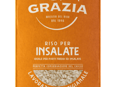Riso per insalate di riso grazia: la nuova confezione
