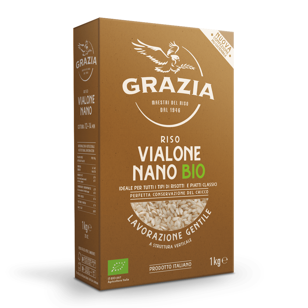 Vialone Nano Bio: il pack in prospettiva