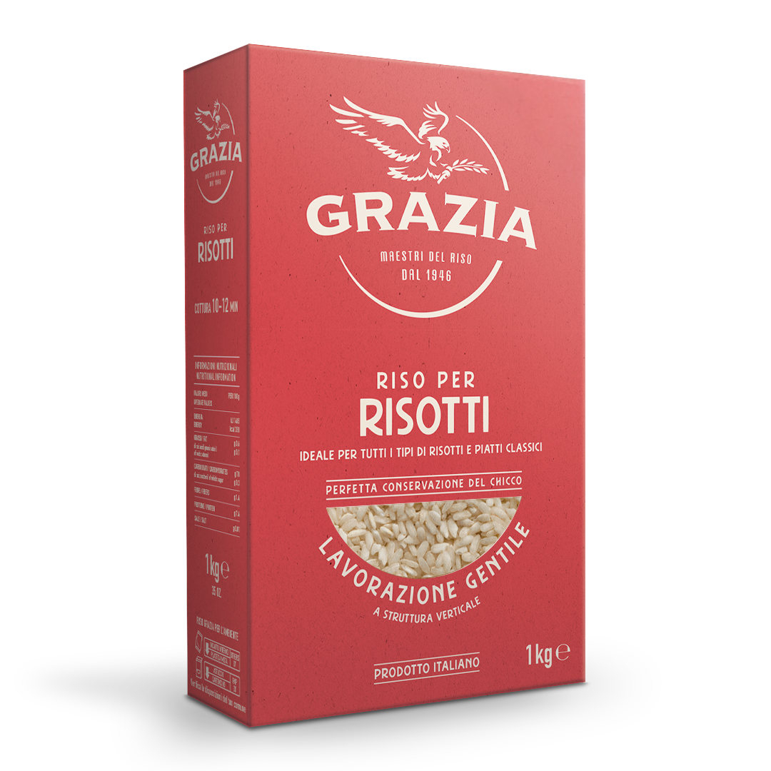 Riso Per risotti Riso Grazia 1 Kg: il riso per tutti i giorni! 1 Riso Per risotti Riso Grazia 1 Kg: il riso per tutti i giorni!