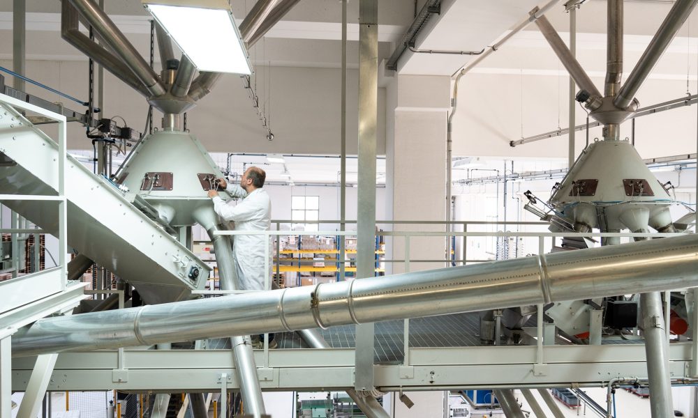 un impianto all'avanguardia, quallo di riso grazia